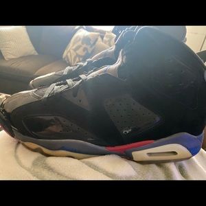 Jordan Retro 6 Detroit Pistons Size 11.5